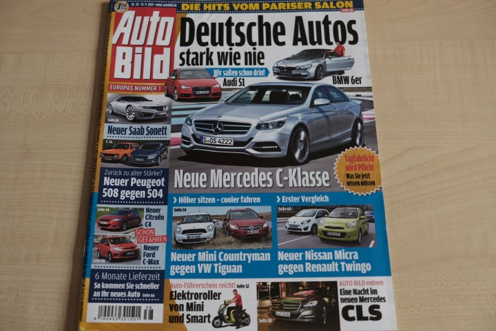 Deckblatt Auto Bild (38/2010)